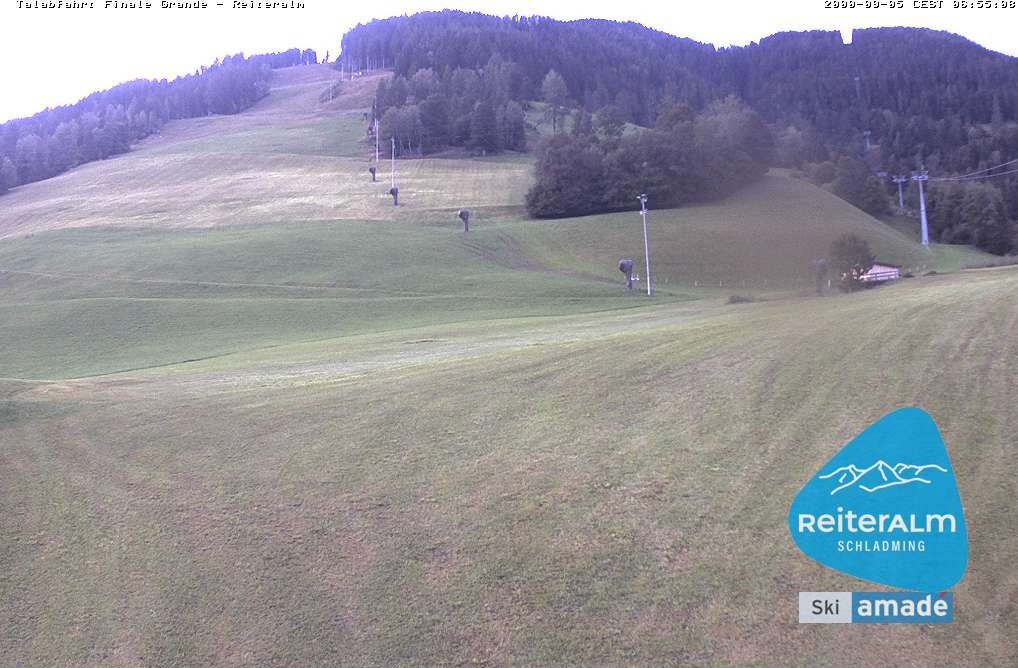 Archiv Foto Webcam Reiteralm - Talstation 8er Silver Jet