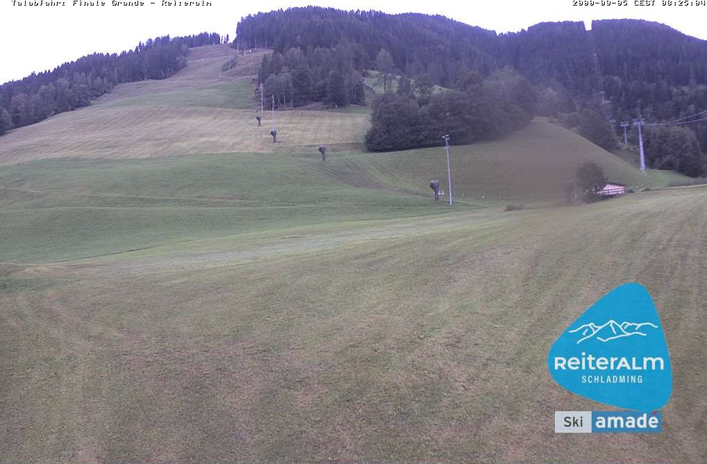 Archiv Foto Webcam Reiteralm - Talstation 8er Silver Jet