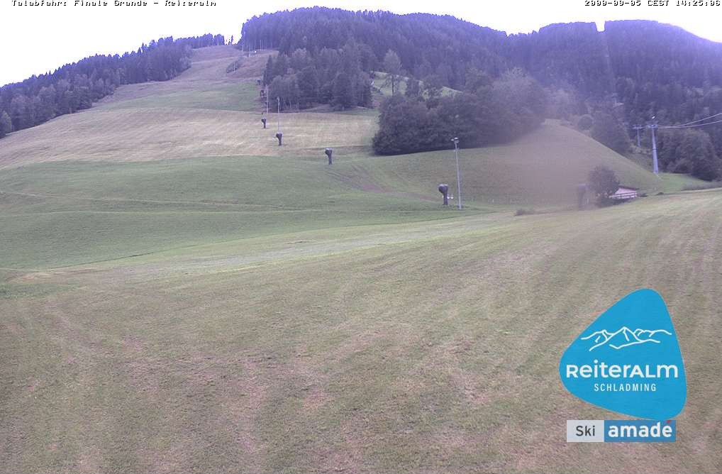 Archiv Foto Webcam Reiteralm - Talstation 8er Silver Jet