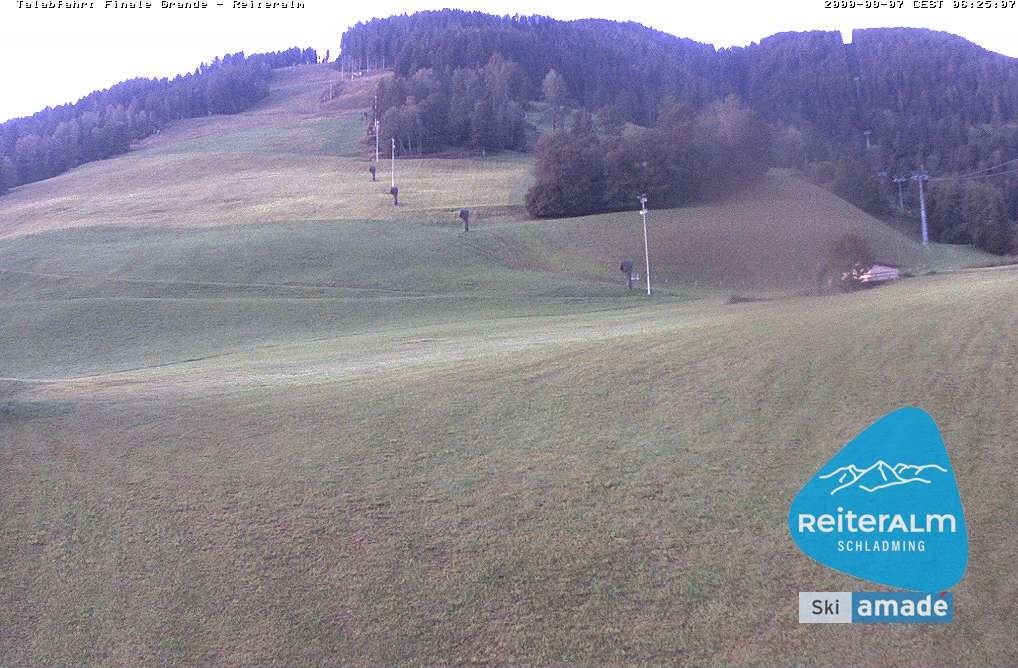 Archiv Foto Webcam Reiteralm - Talstation 8er Silver Jet