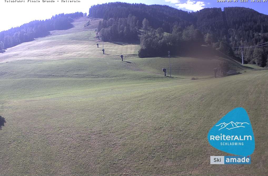 Archiv Foto Webcam Reiteralm - Talstation 8er Silver Jet