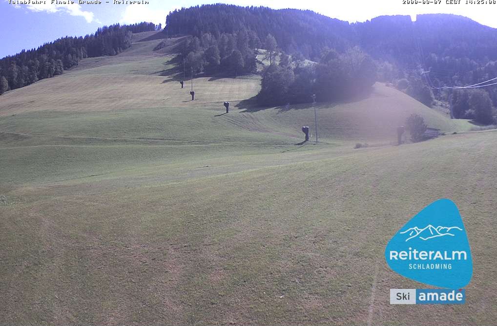 Archiv Foto Webcam Reiteralm - Talstation 8er Silver Jet
