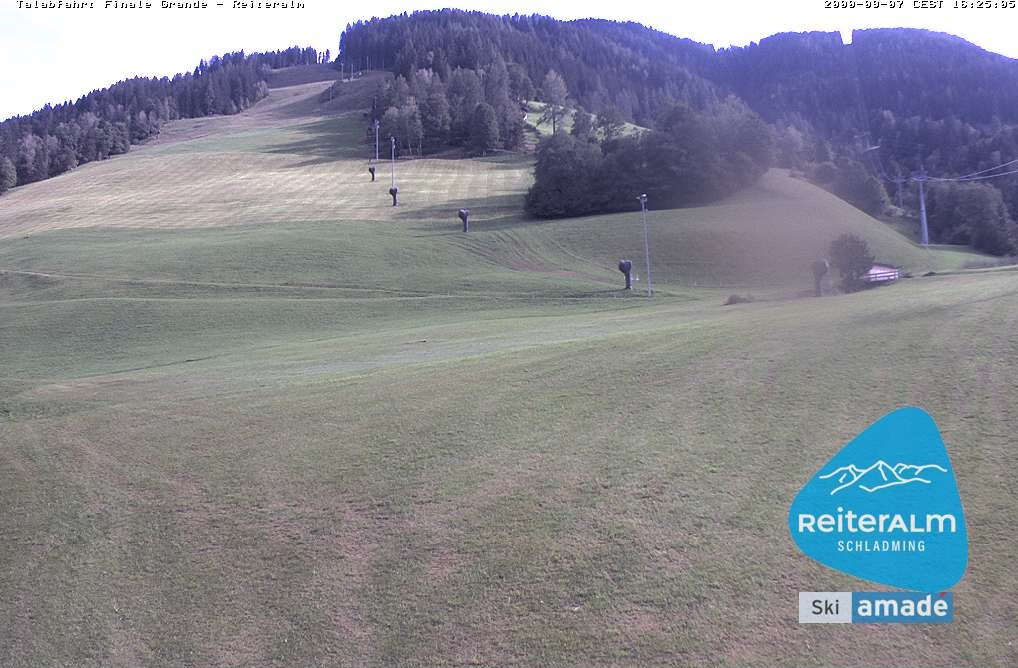Archiv Foto Webcam Reiteralm - Talstation 8er Silver Jet