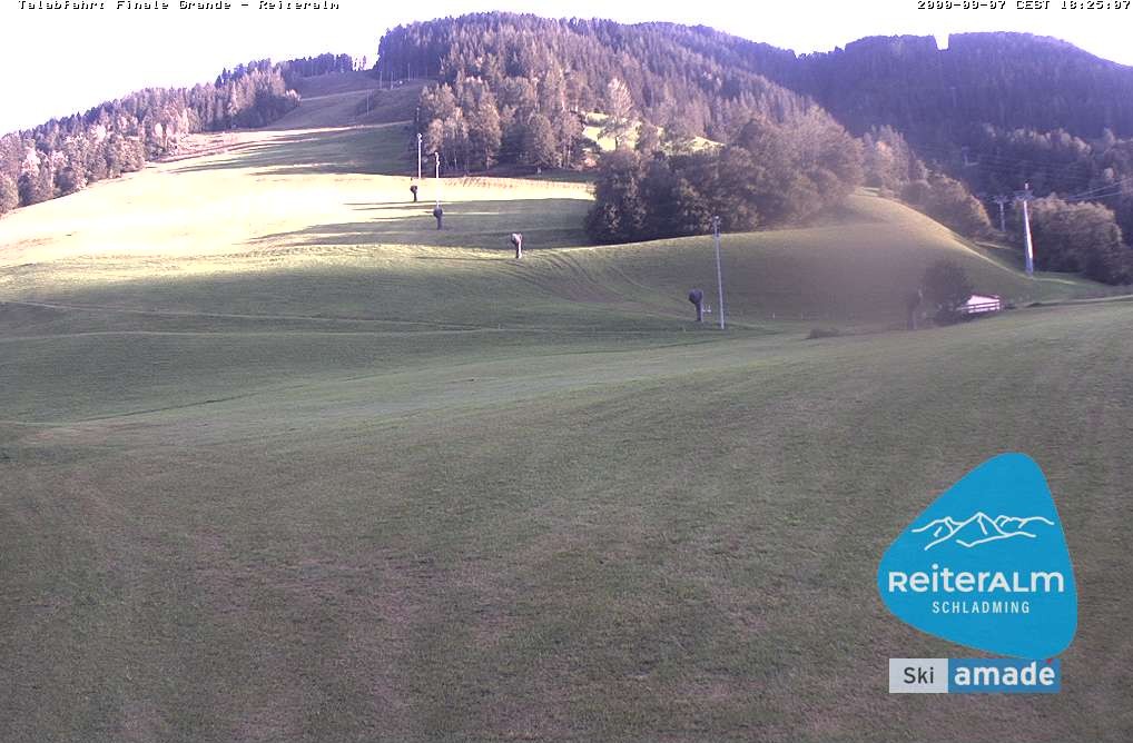 Archiv Foto Webcam Reiteralm - Talstation 8er Silver Jet