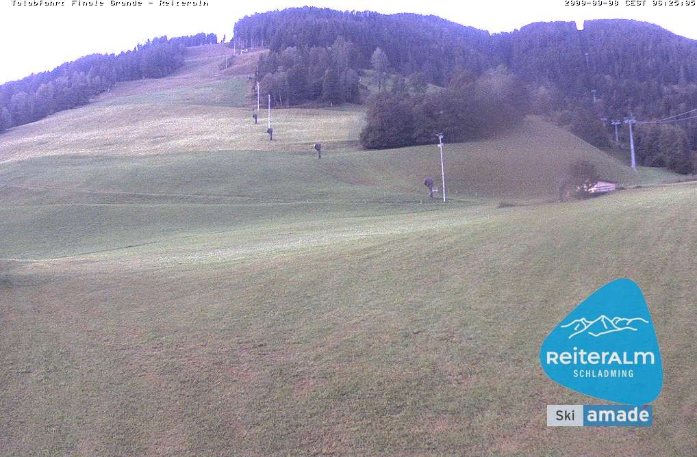 Archiv Foto Webcam Reiteralm - Talstation 8er Silver Jet
