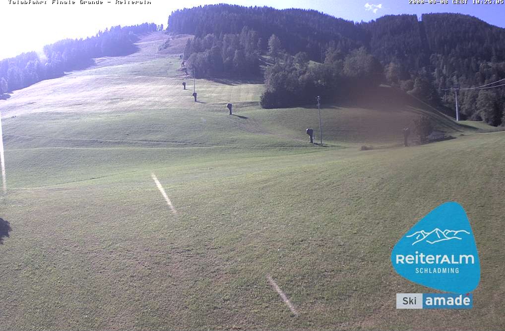 Archiv Foto Webcam Reiteralm - Talstation 8er Silver Jet