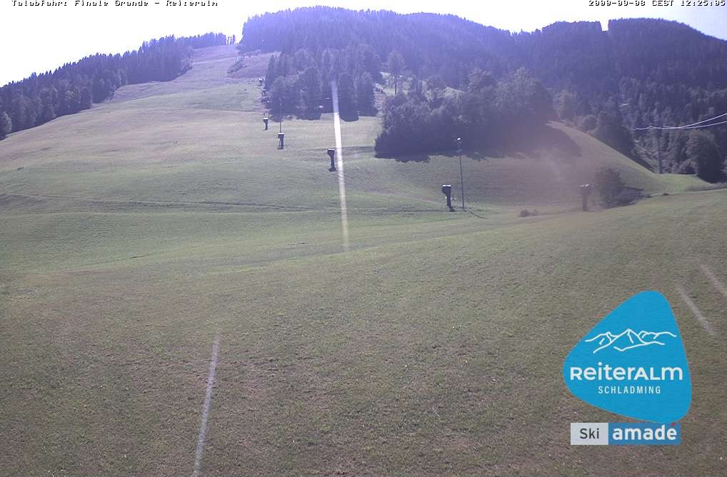 Archiv Foto Webcam Reiteralm - Talstation 8er Silver Jet