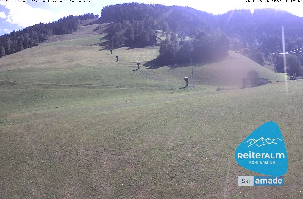 Archiv Foto Webcam Reiteralm - Talstation 8er Silver Jet