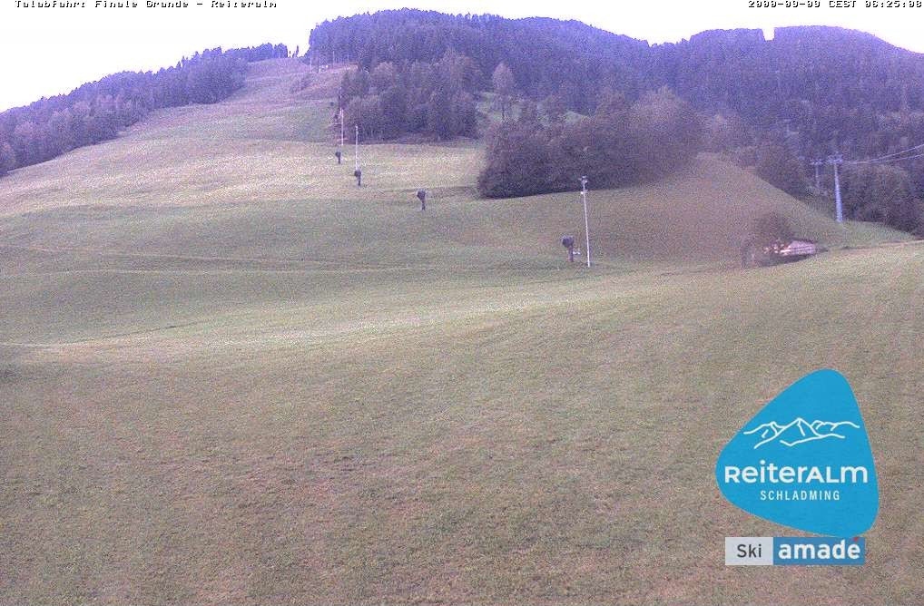 Archiv Foto Webcam Reiteralm - Talstation 8er Silver Jet