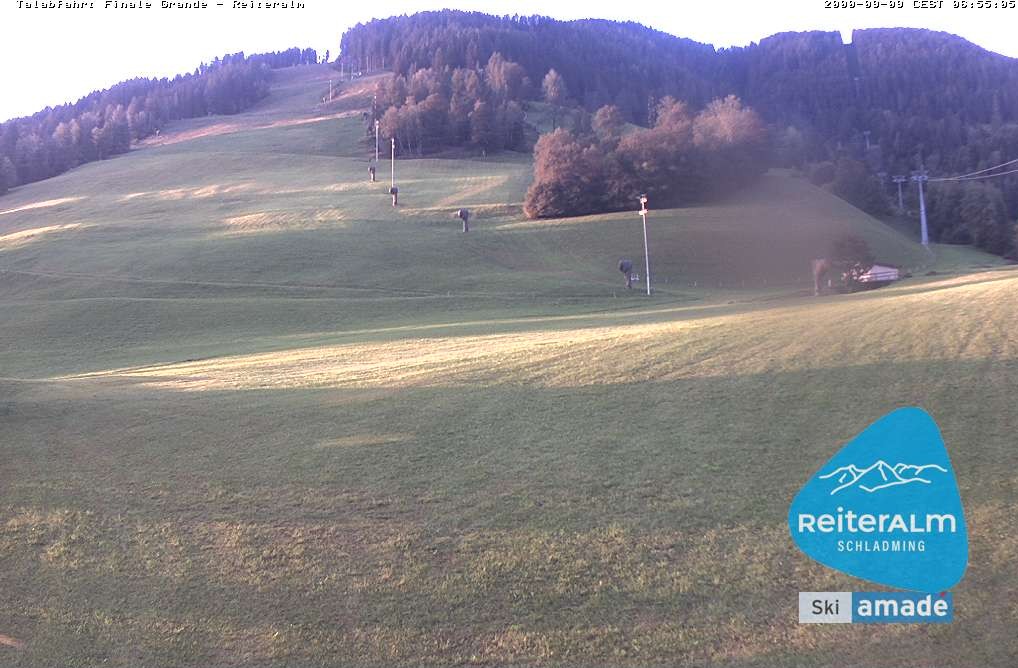 Archiv Foto Webcam Reiteralm - Talstation 8er Silver Jet