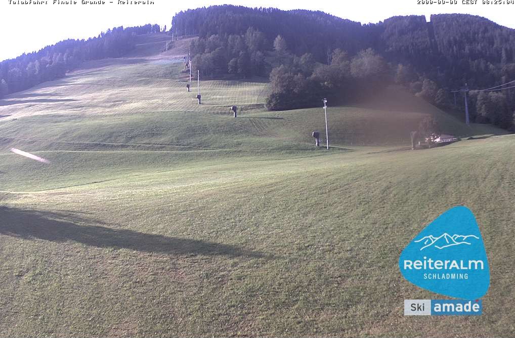 Archived image Webcam Reiteralm: Base Station Silver Jet