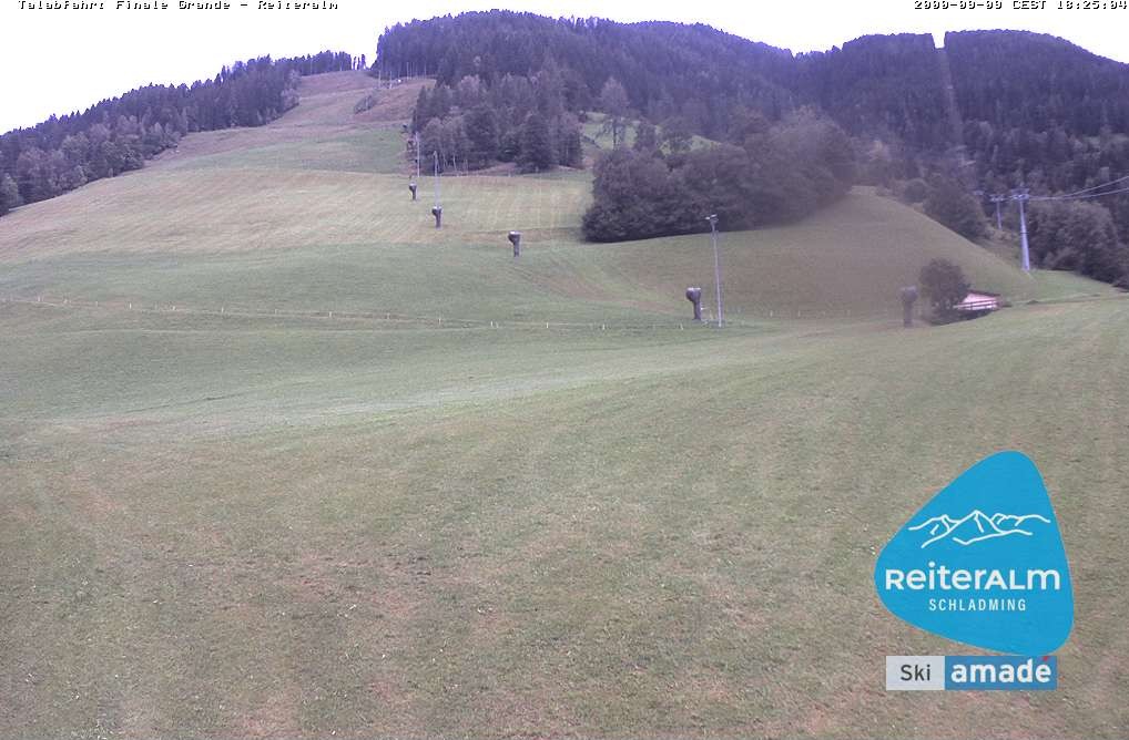 Archived image Webcam Reiteralm: Base Station Silver Jet
