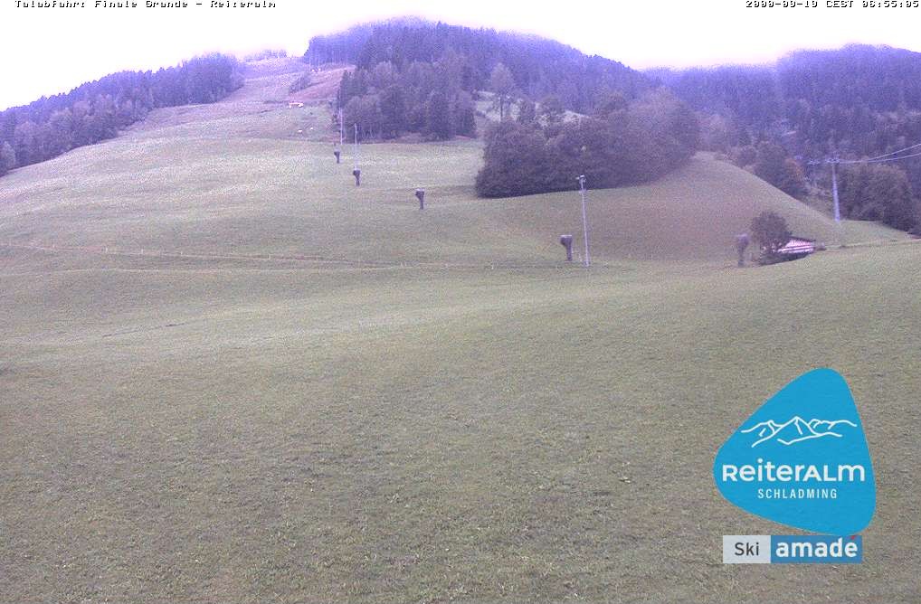 Archiv Foto Webcam Reiteralm - Talstation 8er Silver Jet