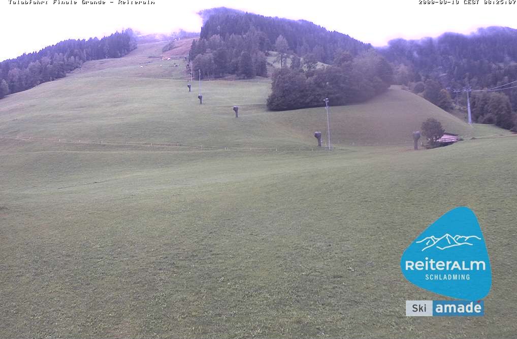 Archiv Foto Webcam Reiteralm - Talstation 8er Silver Jet