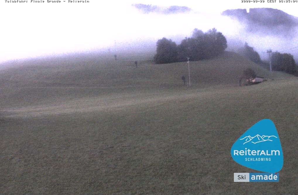 Archiv Foto Webcam Reiteralm - Talstation 8er Silver Jet