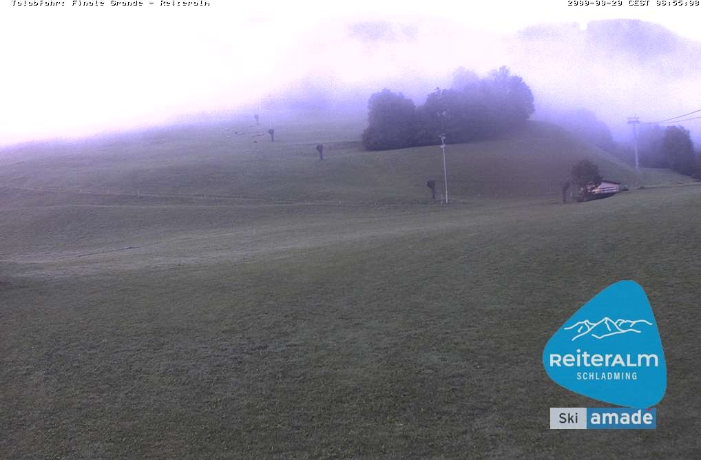 Archiv Foto Webcam Reiteralm - Talstation 8er Silver Jet