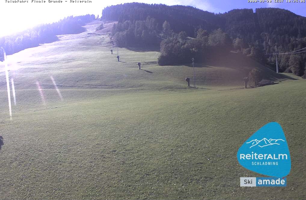 Archiv Foto Webcam Reiteralm - Talstation 8er Silver Jet