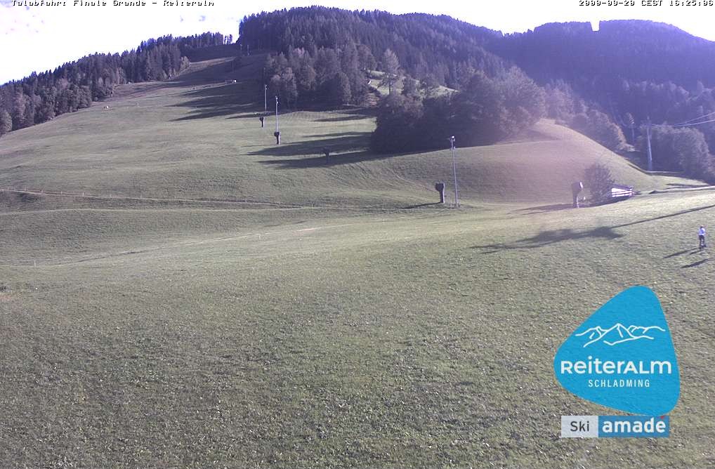 Archiv Foto Webcam Reiteralm - Talstation 8er Silver Jet