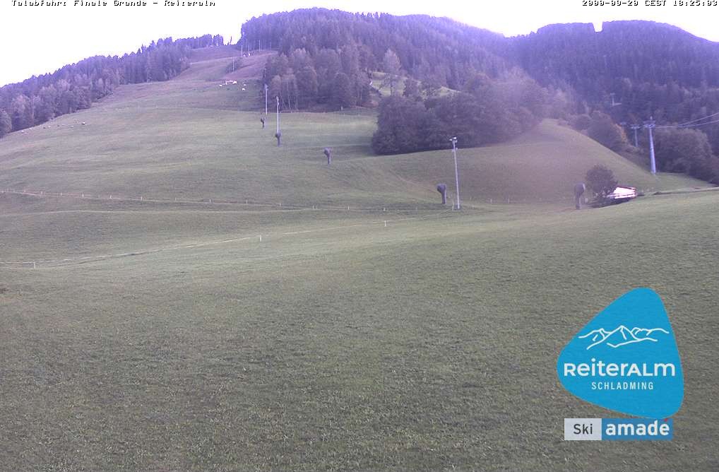Archiv Foto Webcam Reiteralm - Talstation 8er Silver Jet