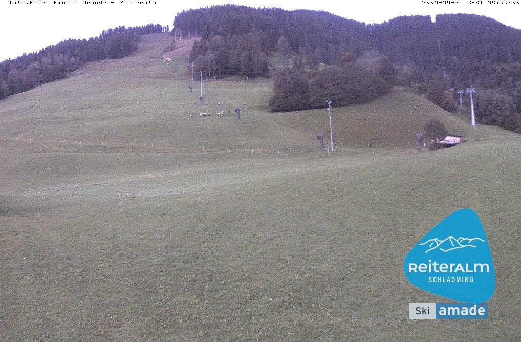 Archiv Foto Webcam Reiteralm - Talstation 8er Silver Jet