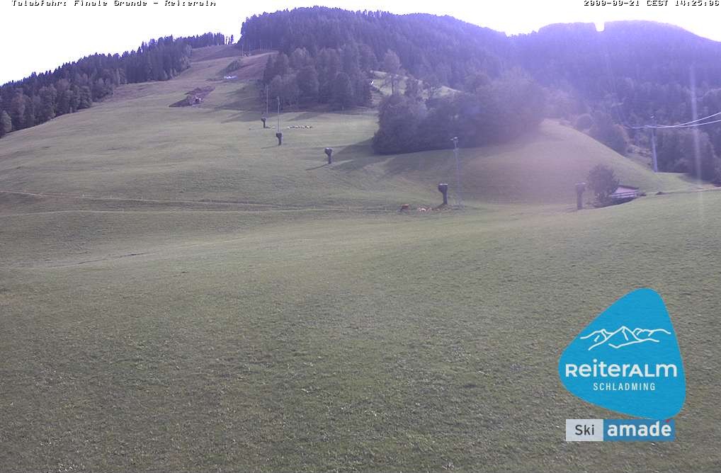 Archived image Webcam Reiteralm: Base Station Silver Jet
