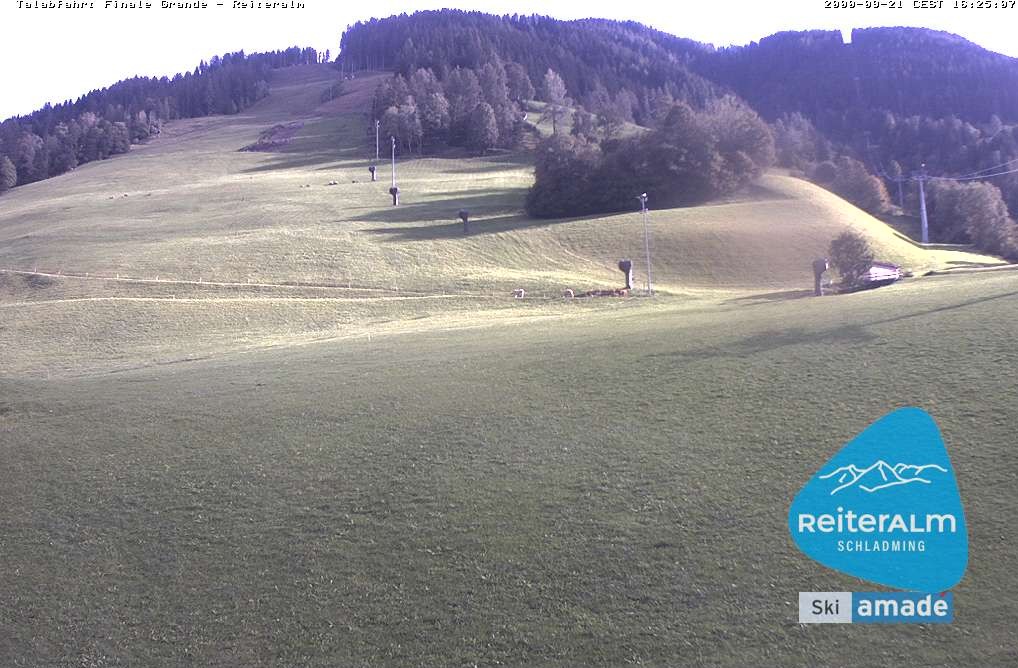 Archived image Webcam Reiteralm: Base Station Silver Jet