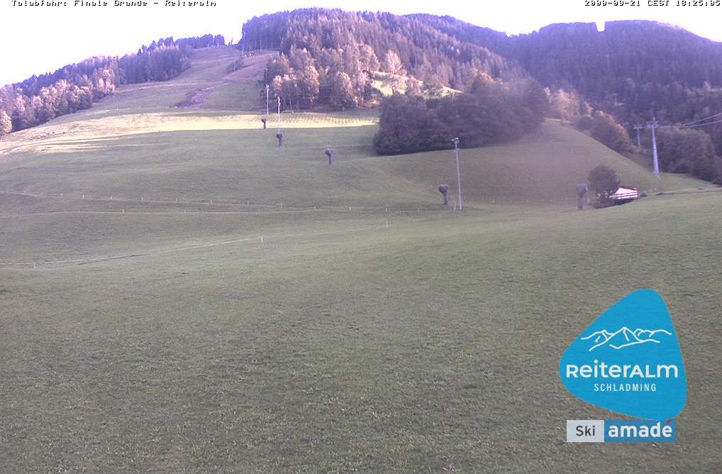 Archiv Foto Webcam Reiteralm - Talstation 8er Silver Jet