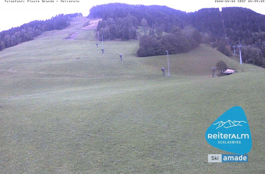Archiv Foto Webcam Reiteralm - Talstation 8er Silver Jet