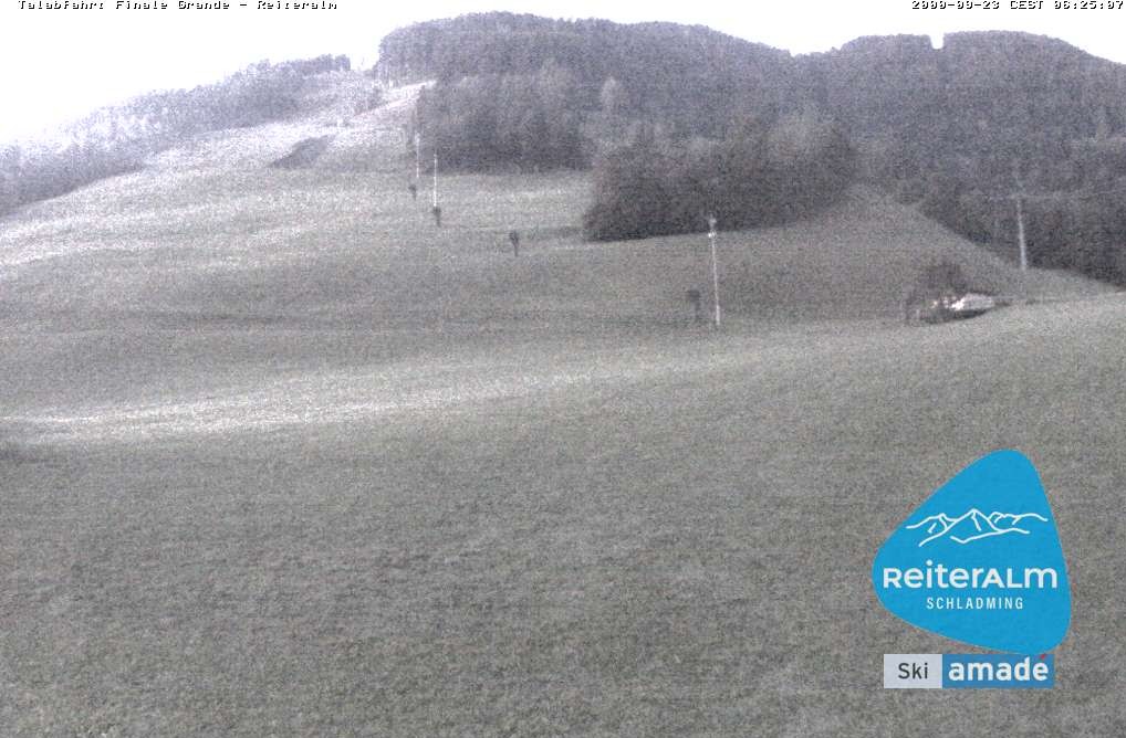 Archived image Webcam Reiteralm: Base Station Silver Jet
