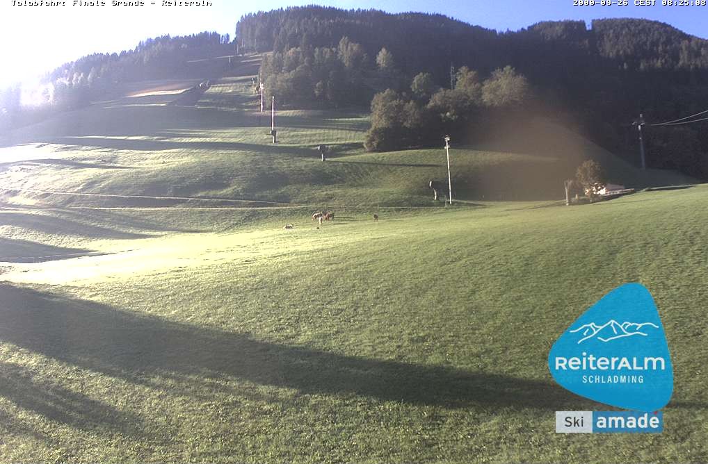 Archiv Foto Webcam Reiteralm - Talstation 8er Silver Jet