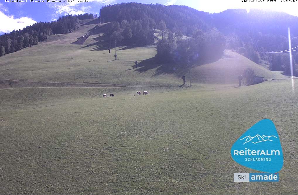 Archiv Foto Webcam Reiteralm - Talstation 8er Silver Jet
