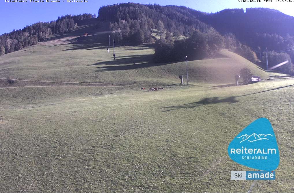 Archiv Foto Webcam Reiteralm - Talstation 8er Silver Jet
