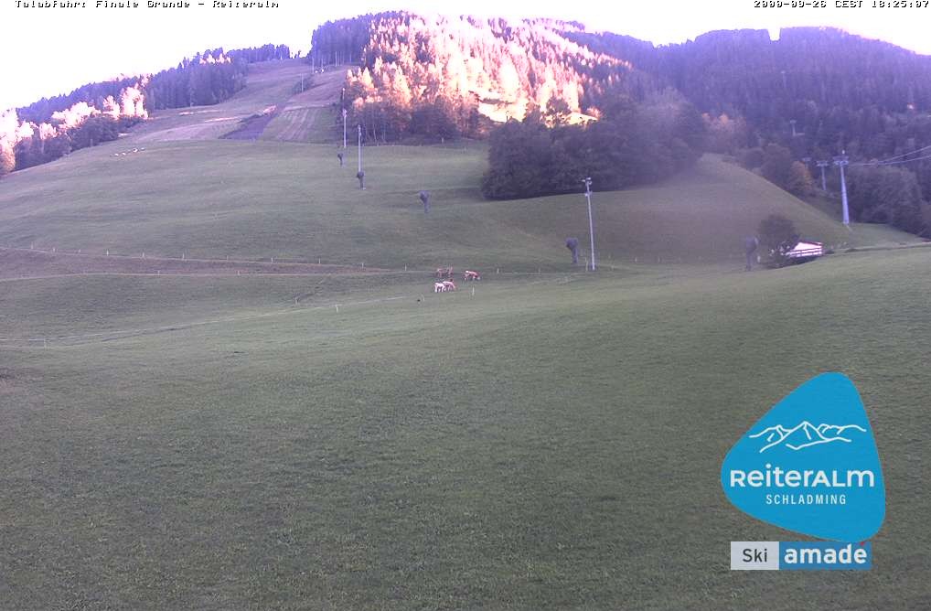 Archiv Foto Webcam Reiteralm - Talstation 8er Silver Jet