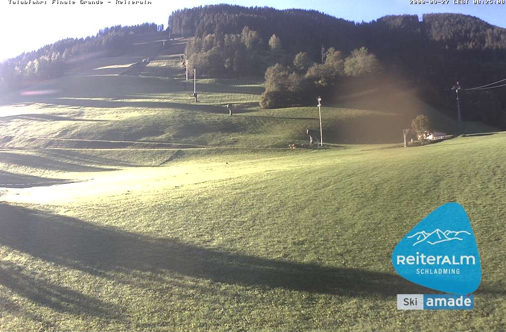 Archiv Foto Webcam Reiteralm - Talstation 8er Silver Jet