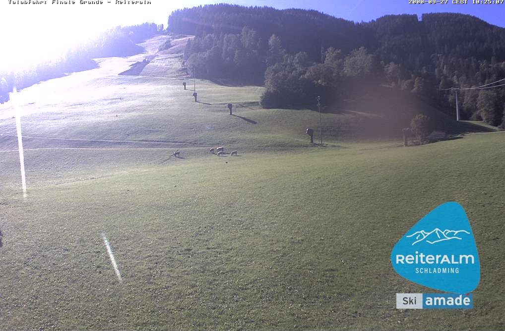 Archiv Foto Webcam Reiteralm - Talstation 8er Silver Jet