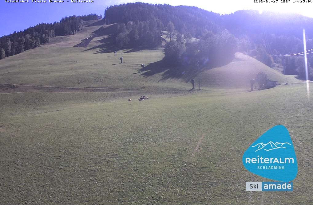 Archiv Foto Webcam Reiteralm - Talstation 8er Silver Jet