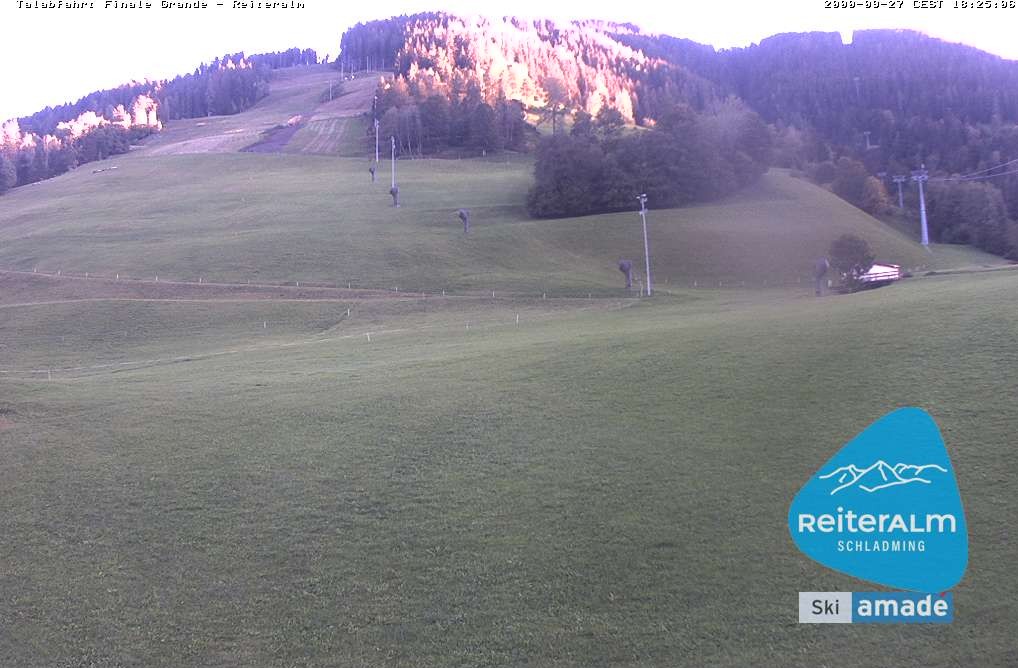 Archiv Foto Webcam Reiteralm - Talstation 8er Silver Jet