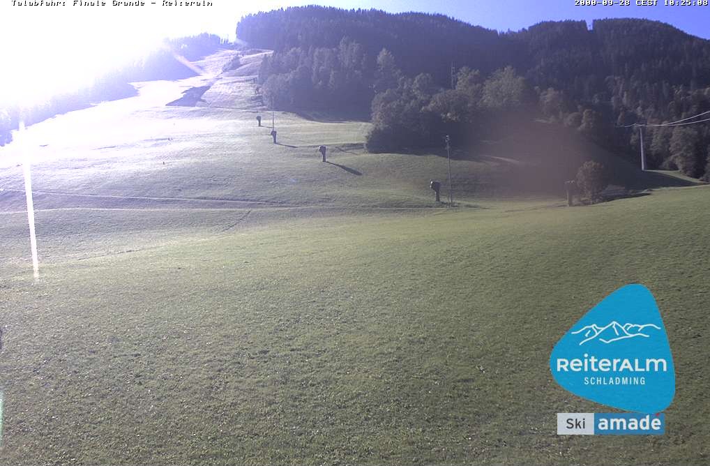 Archiv Foto Webcam Reiteralm - Talstation 8er Silver Jet