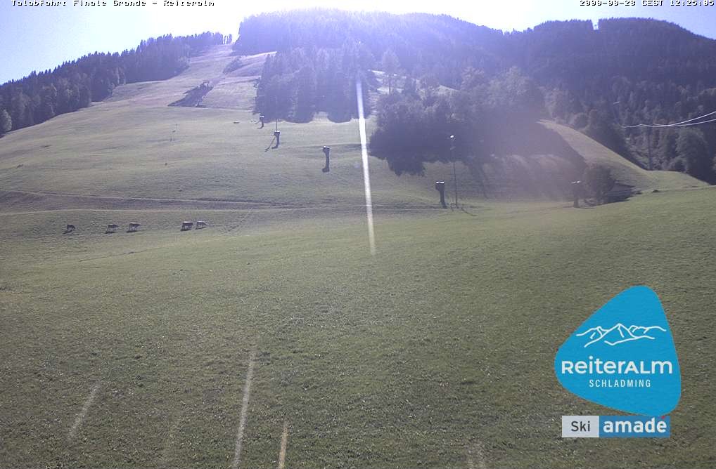 Archiv Foto Webcam Reiteralm - Talstation 8er Silver Jet