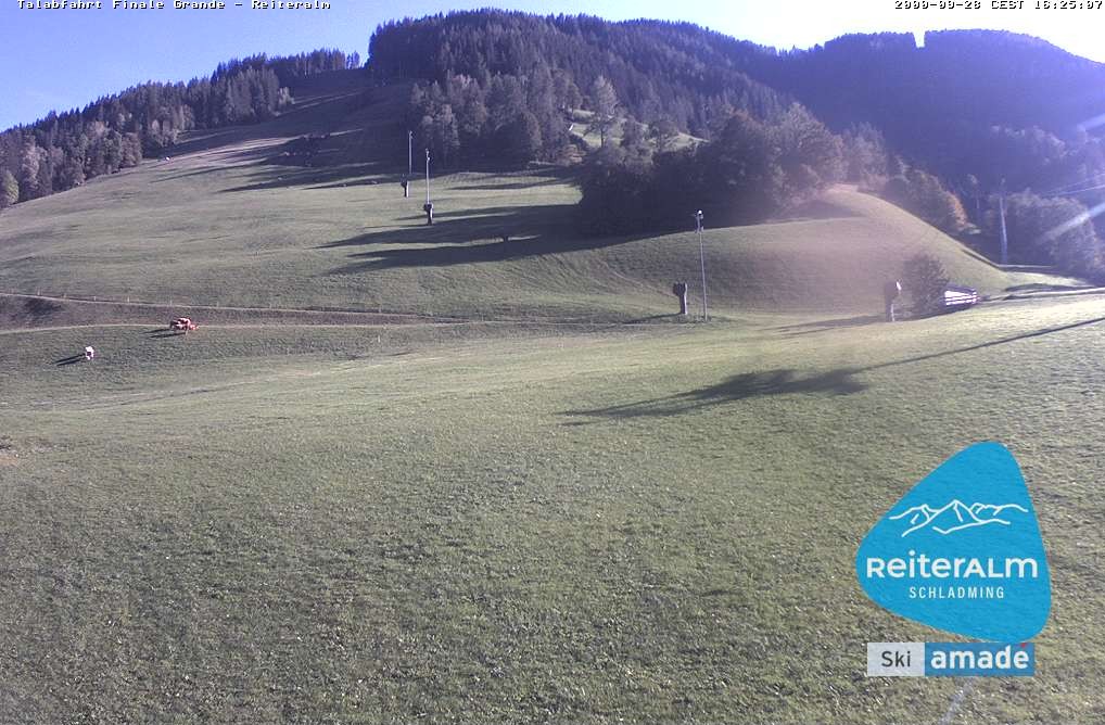 Archiv Foto Webcam Reiteralm - Talstation 8er Silver Jet