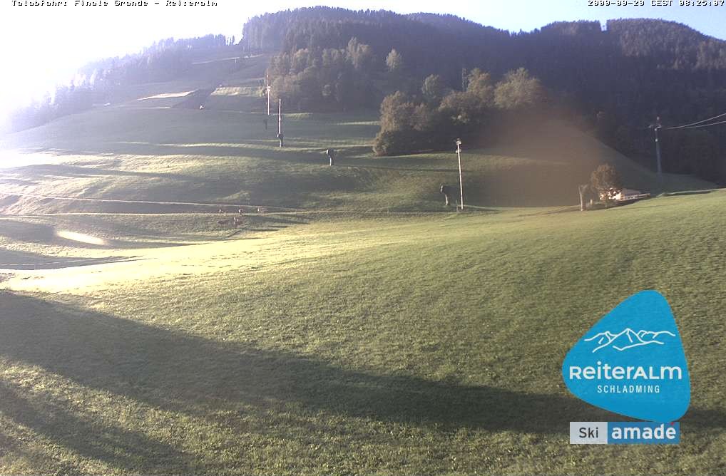 Archiv Foto Webcam Reiteralm - Talstation 8er Silver Jet