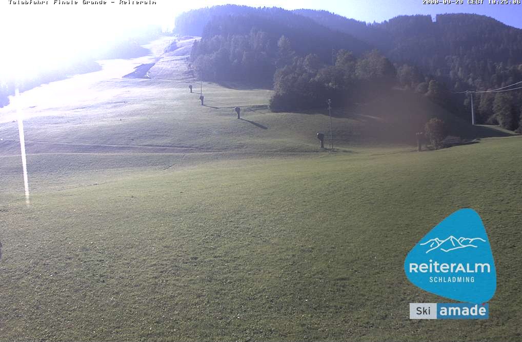 Archiv Foto Webcam Reiteralm - Talstation 8er Silver Jet