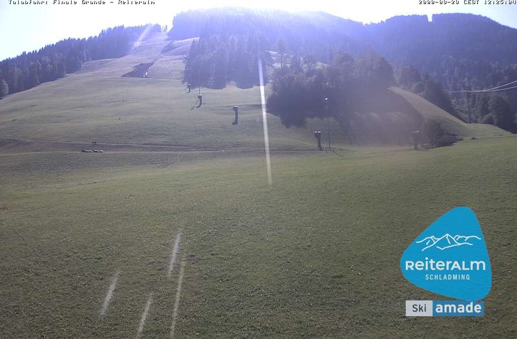 Archiv Foto Webcam Reiteralm - Talstation 8er Silver Jet