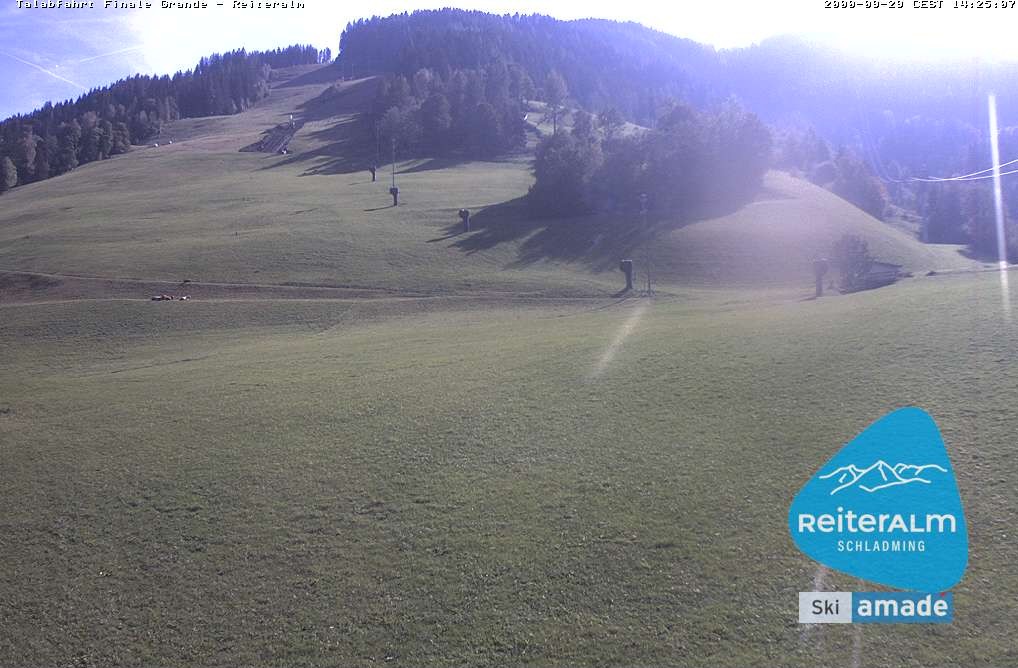 Archiv Foto Webcam Reiteralm - Talstation 8er Silver Jet