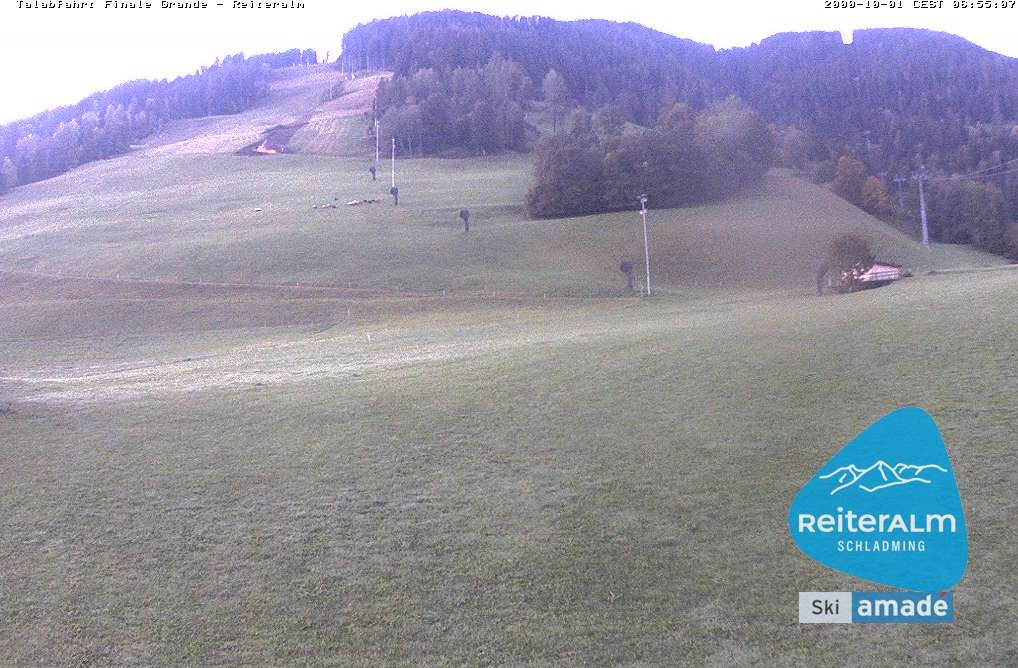 Archiv Foto Webcam Reiteralm - Talstation 8er Silver Jet