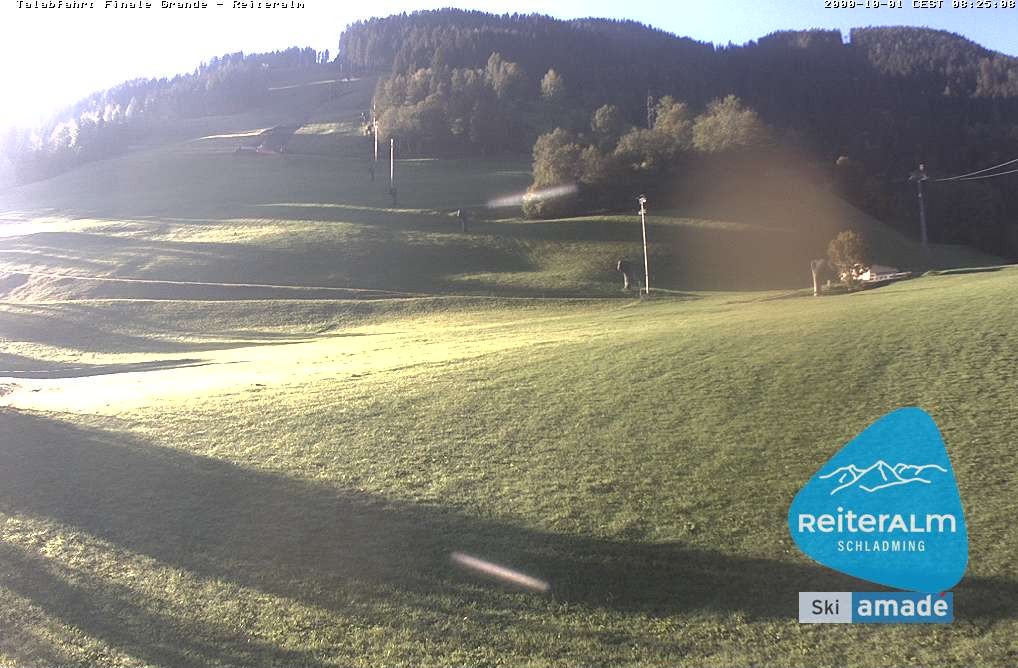 Archiv Foto Webcam Reiteralm - Talstation 8er Silver Jet