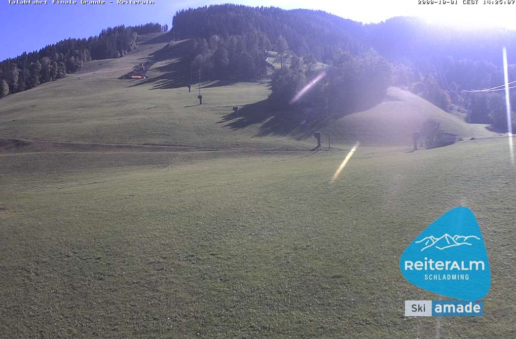 Archiv Foto Webcam Reiteralm - Talstation 8er Silver Jet