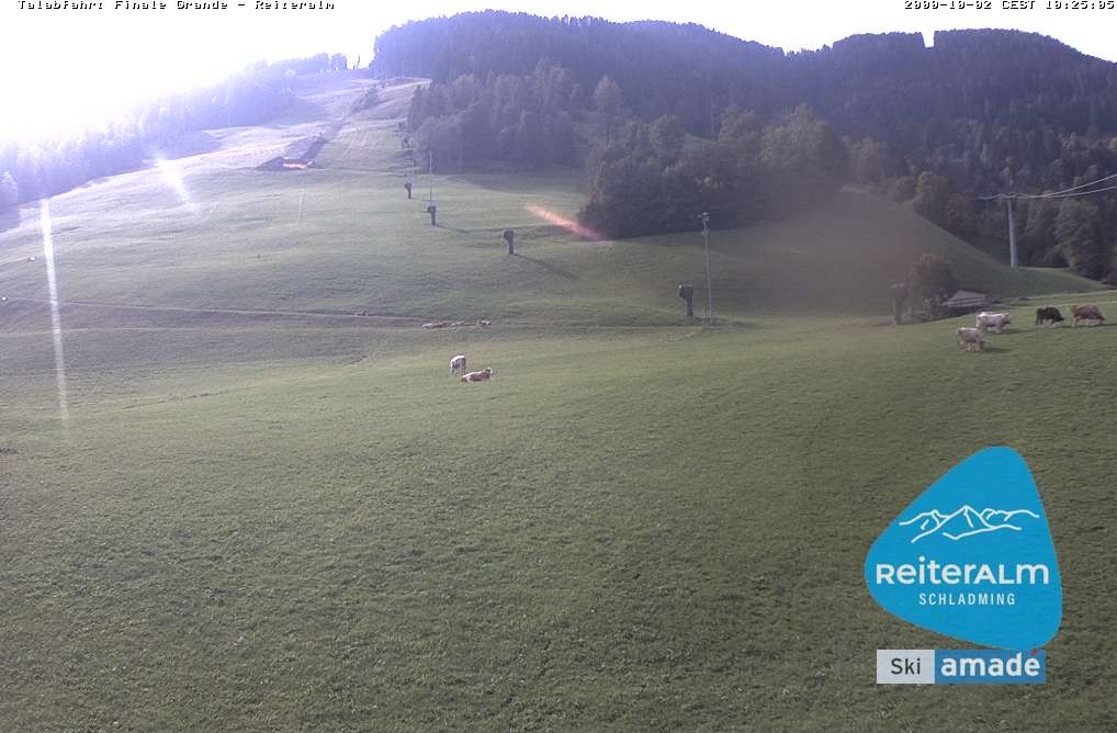 Archiv Foto Webcam Reiteralm - Talstation 8er Silver Jet
