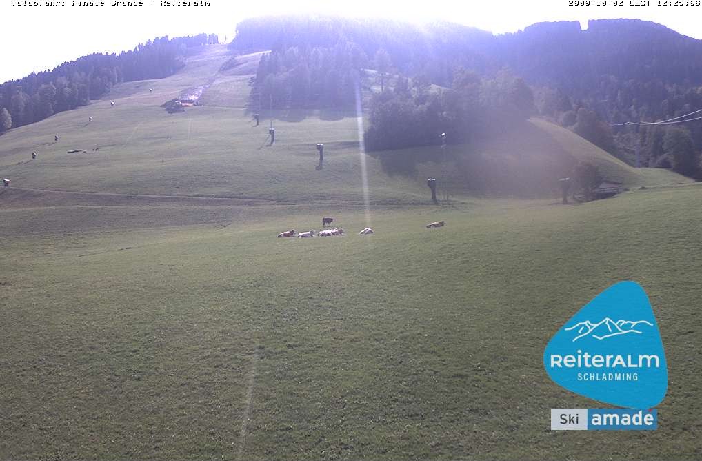 Archiv Foto Webcam Reiteralm - Talstation 8er Silver Jet