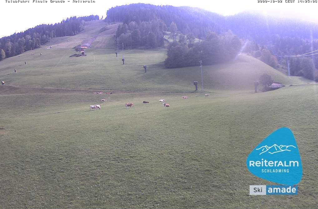 Archiv Foto Webcam Reiteralm - Talstation 8er Silver Jet
